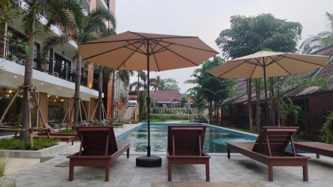 Vang Vieng Bungalows Kültér fotó