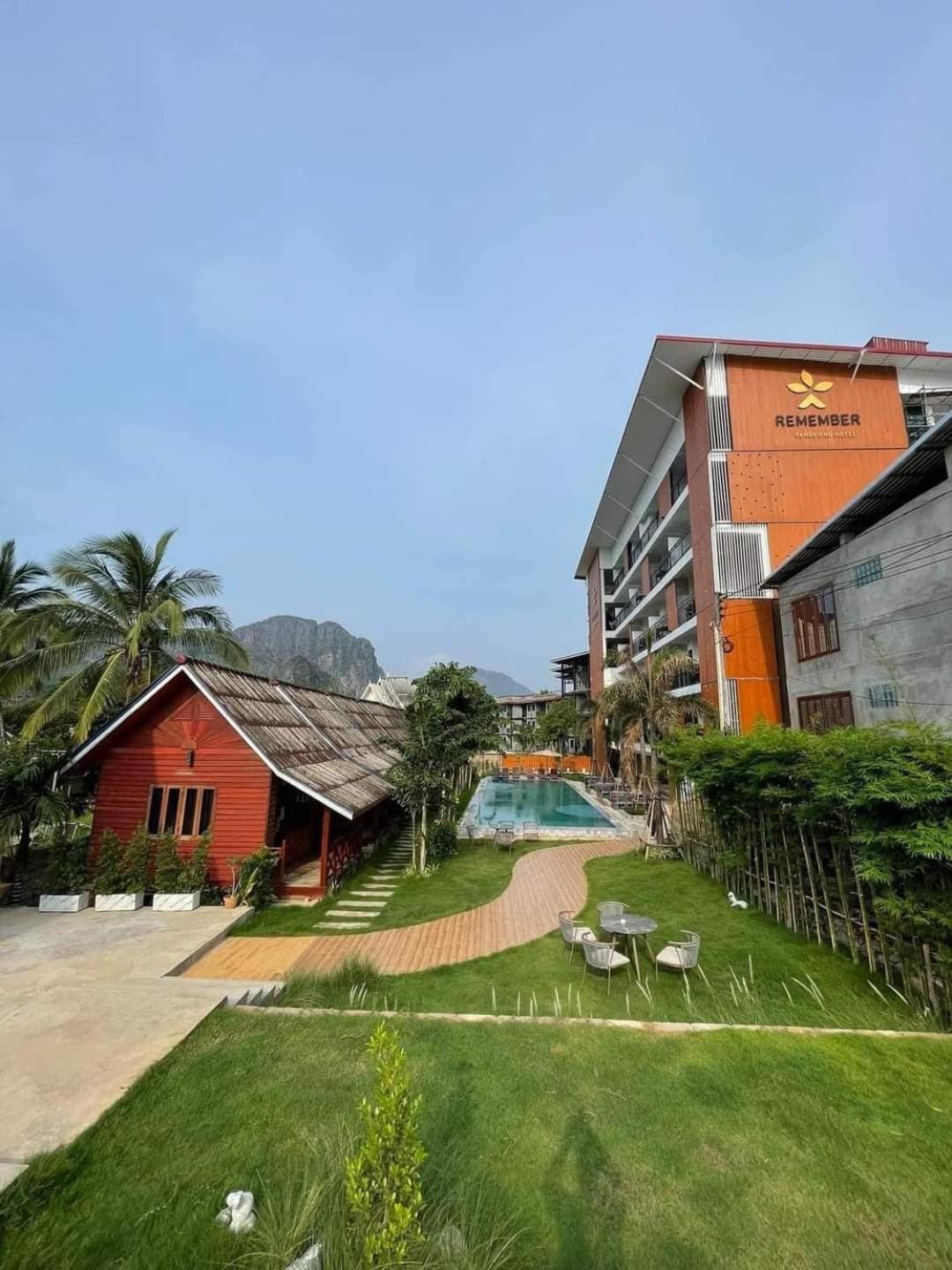 Vang Vieng Bungalows Kültér fotó